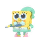 POP MART-SpongeBob Best Friends Series Figures - Teeth Cleaning