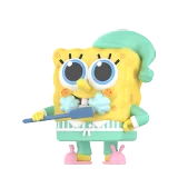 POP MART-SpongeBob Best Friends Series Figures - Teeth Cleaning