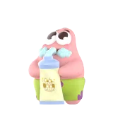 POP MART-SpongeBob Best Friends Series Figures - Toothpaste Tasting