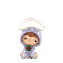 POP MART-Hirono Echo Series Figures - Staying Up