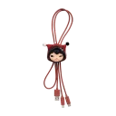 POP MART-Hirono Echo Series-2 in 1 Cable Blind Box - Hiding Behind You