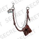 POP MART-Hirono Echo Series - Pendant Chain Blind Box - Never Growing Up (Secret)