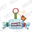 POP MART-Twinkle Twinkle Be a Little Star Series-Mini Bag Pendant Blind Box - Globetrotting(Secret)