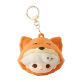POP MART-POP BEAN - Colección "Hoy Se Trasnocha" Bolsitas para audífonos - DIMOO Zorrito