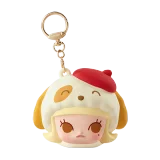 POP MART-POP BEAN - Colección "Hoy Se Trasnocha" Bolsitas para audífonos - MOLLY Perrita Coqueta