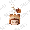 POP MART-POP BEAN Pajama Party earphone bag - MOLLY Squirrel(Secret)