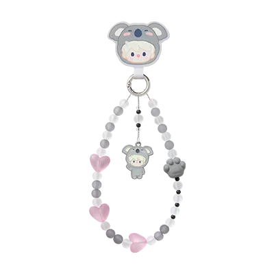 POP NOW:POP BEAN Pajama Party mobile phone chain - POP MART