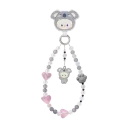 POP MART-POP BEAN Pajama Party mobile phone chain - Sweet Bean Koala