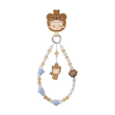 POP BEAN Pajama Party mobile phone chain|POP MART US Official