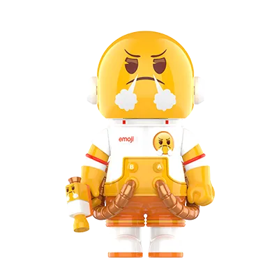 POP NOW:MEGA SPACE MOLLY 100% × emoji™ Series - POP MART (Japan)