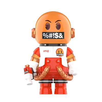 POP MART 【Spacemolly emoji】 9デザイン POP NOW:MEGA SPACE MOLLY 100% × emoji™ Series - POP MART (Japan)