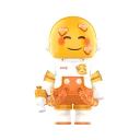 POP MART-MEGA SPACE MOLLY 100% × emoji™ Series - ADMIRATION
