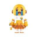 POP MART-MEGA SPACE MOLLY 100% × emoji™ Series - 55555