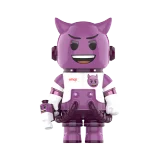 POP MART-MEGA SPACE MOLLY 100% × emoji™ Series - LIL DEVIL
