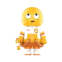 POP MART-MEGA SPACE MOLLY 100% × emoji™ Series - SO WHAT