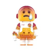 MEGA SPACE MOLLY 100% × emoji™ Series｜POP MART US Official - POP