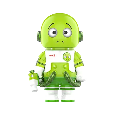 MEGA SPACE MOLLY 100% × emoji™ Series|POP MART US Official