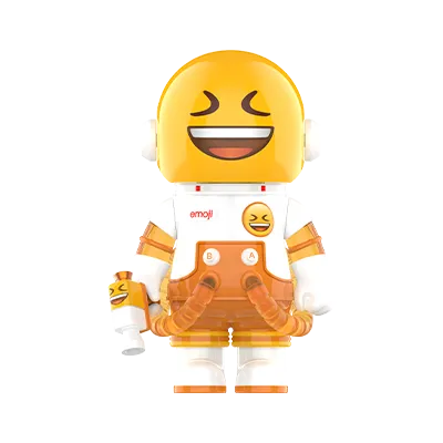 POP NOW:MEGA SPACE MOLLY 100% × emoji？ Series - POP MART