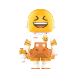 POP MART-MEGA SPACE MOLLY 100% × emoji™ Series - LMAO