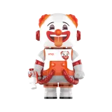 POP MART-MEGA SPACE MOLLY 100% × emoji™ Series - WHY SO SERIOUS