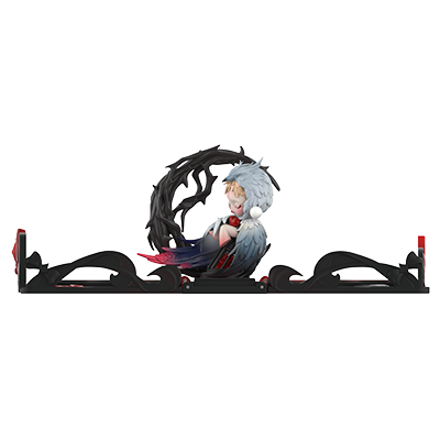 SKULLPANDA Red Rose