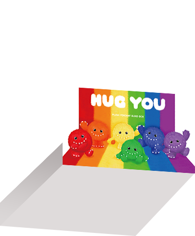 【POP MART 】INSTINCTOY HUG YOU アソートボックス Pop Mart Instinctoy Hug You Series Plush Pendant Assorted