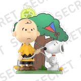 POP MART-Peanuts 75th Anniversary | Snoopy Comic Life Series Figures - Kite-Eating Tree(Secret)