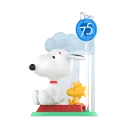 POP MART-Peanuts 75th Anniversary | Snoopy Comic Life Series Figures - Raining “Birds and Dogs”