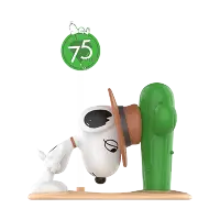 Peanuts 75th Anniversary | Snoopy Comic Life Series Figures｜POP