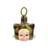 POP MART-CRYBABY Wild but Cutie Series - Vinyl Plush Pendant Blind Box - Camo Cutie