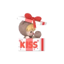 POP MART-Sweet Bean The Language of Love Series Figures - Kiss