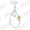 POP MART-Hand in Hand Series-Phone Charm Blind Box - Feeling in the Rain(Secret）