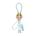 POP MART-Hand in Hand Series-2 in 1 Cable Blind Box - Embrace the Breeze