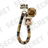 POP MART-CRYBABY – Colección “Salvaje pero Tierna” Cajas Misteriosas de Colgantes para Celular - Wild Cutie (Secret)