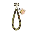 POP MART-CRYBABY Wild but Cutie Series-Phone Charm Blind Box - Camo Cutie