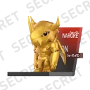 POP MART-Digimon Adventure Fridge Magnet Series Figures - Ultimate Level-WarGreymon (Secret)