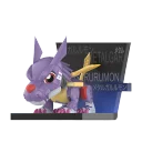 POP MART-Digimon Adventure Fridge Magnet Series Figures - MetalGarurumon