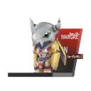 POP MART-Digimon Adventure Fridge Magnet Series Figures - WarGreymon