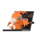 POP MART-Digimon Adventure Fridge Magnet Series Figures - Birdramon