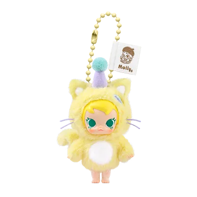 POP NOW:Baby Molly Pocket Friends Series-Vinyl Plush Pendant