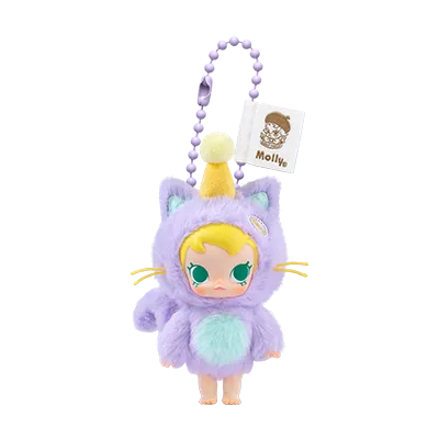 POP MART Pocket Friends Baby Molly ぬいぐるみ POP NOW:Baby Molly Pocket Friends Series-Vinyl Plush Pendant