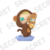 POP MART-Baby Molly & Baby Tabby Series Figures - The New King(Secret)