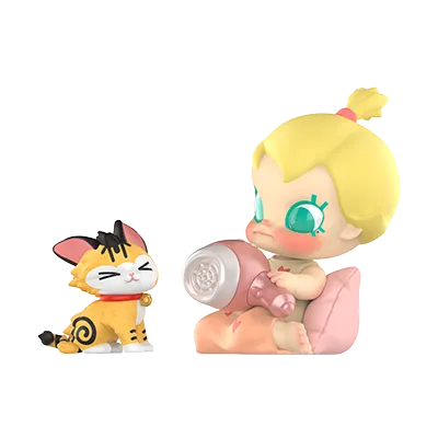 POP NOW:Baby Molly & Baby Tabby Series Figures - POP MART