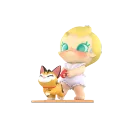 POP MART-Baby Molly & Baby Tabby Series Figures - Wait for Me