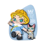 POP MART-Baby Molly & Baby Tabby Series-Fridge Magnet Blind Box - Together to the Kindergarten