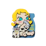 POP MART-Baby Molly & Baby Tabby Series-Fridge Magnet Blind Box - Milk Lover