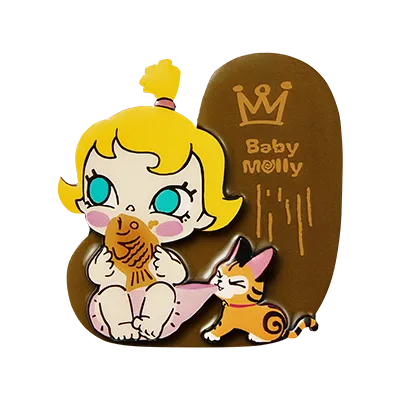 POP NOW:Baby Molly & Baby Tabby Series-Fridge Magnet Blind Box