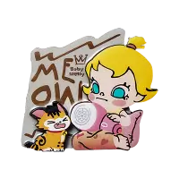 Baby Molly & Baby Tabby Series-Fridge Magnet Blind Box|POP MART
