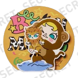 POP MART-Baby Molly & Baby Tabby Series-Fridge Magnet Blind Box - The New King (Secret)