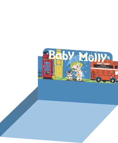 Baby Molly & Baby Tabby Series-Squishy Charm Blind Box|POP MART US